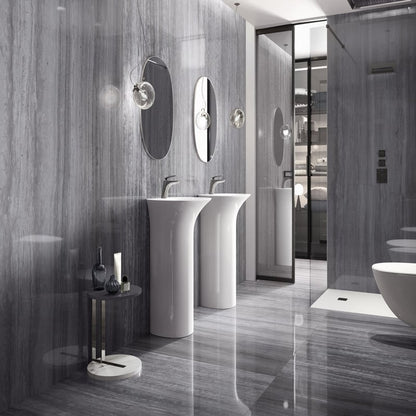 Tech-Marble Grey Silk (Honed Finish) - All Sizes