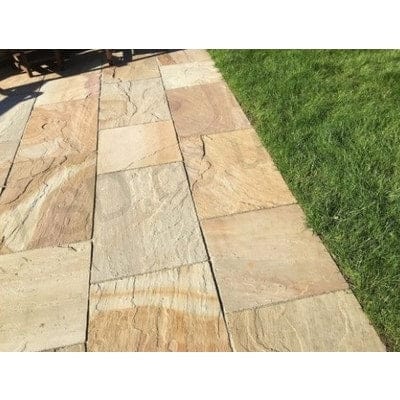 Indian Sandstone Patio Pack Kandla Grey (60 Slabs - 18.97m2 per Pack) - All Colours - GRS Paving